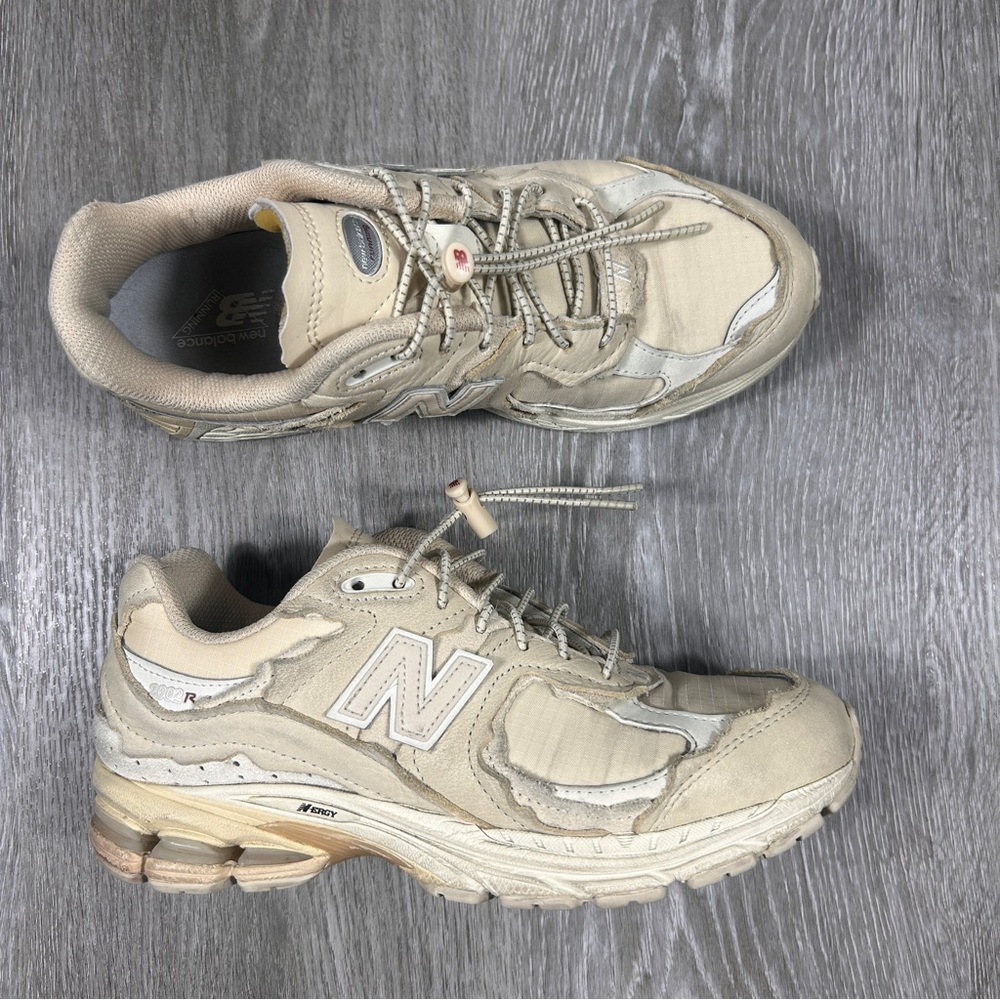 New Balance Mens 2002R Protection Pack Leather Sz 6 Men Sandstone Beige M2002RDQ